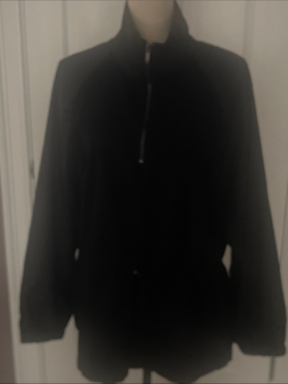 Ag Adriano Goldschmied Black Half-Zip  Jacket
